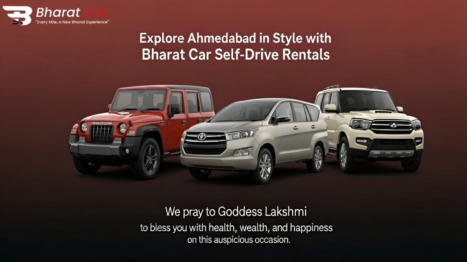 Dhanteras 2025: Explore Ahmedabad in Style with Bharat Car Self-Drive Rentals